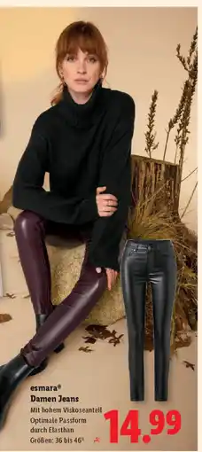 Lidl Esmara damen jeans Angebot