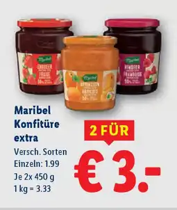 Lidl Maribel konfitüre extra Angebot
