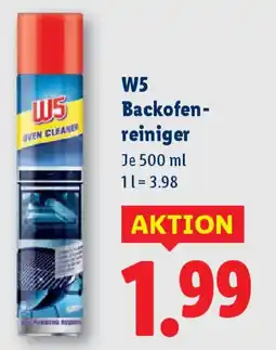 Lidl W5 backofenreiniger Angebot