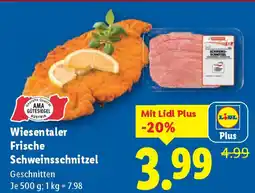 Lidl Wiesentaler schweinsschnitzel Angebot