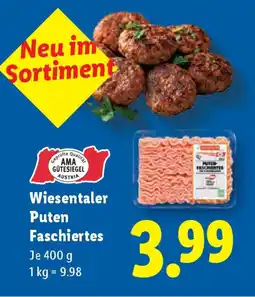 Lidl Wiesentaler faschiertes Angebot