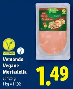 Lidl Vemondo Vegane Mortadella Angebot