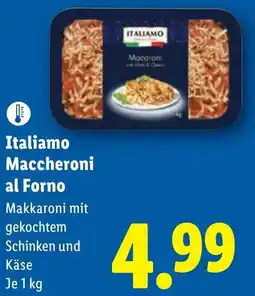 Lidl Italiamo Maccheroni al Forno Angebot