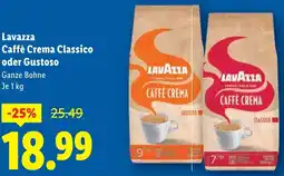 Lidl Lavazza Caffè Crema Classico oder Gustoso Angebot