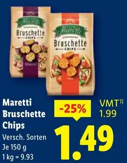Lidl Maseth Bruschette Chips Angebot