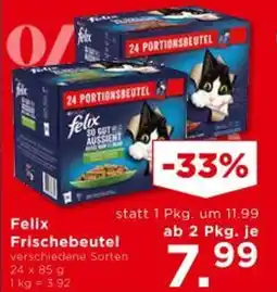 Unimarkt Felix Frischebeutel Angebot