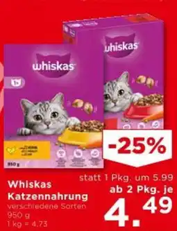 Unimarkt Whiskas Katzennahrung Angebot