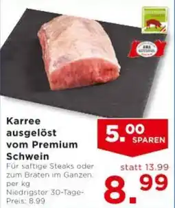 Unimarkt Karree ausgelöst vom Premium Schwein Angebot