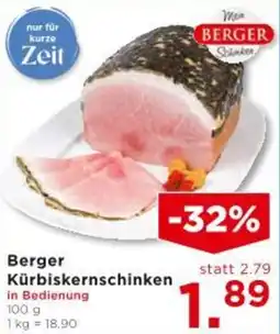 Unimarkt Berger Kürbiskernschinken Angebot