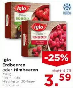 Unimarkt Iglo erdbeeren oder himbeeren Angebot