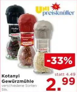 Unimarkt Kotanyi Gewürzmühle Angebot