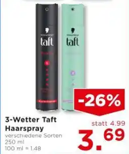 Unimarkt 3-Wetter Taft Haarspray Angebot