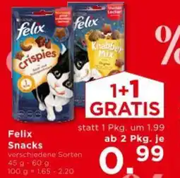 Unimarkt Felix Snacks Angebot