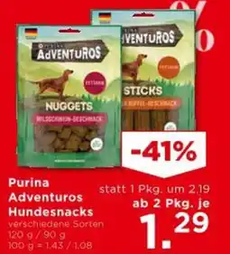 Unimarkt Purina Adventuros Hundesnacks Angebot