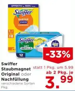 Unimarkt Swiffer Staubmagnet Original oder Nachfüllung Angebot