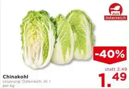 Unimarkt Chinakohl Angebot