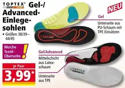 Norma Gel Advanced Einlege sohlen Angebot