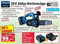 Norma 20V Akku Kettensäge Angebot