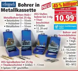 Norma Bohrer in Metallkassette Angebot