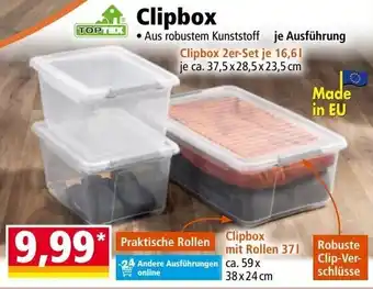 Norma Clipbox Angebot
