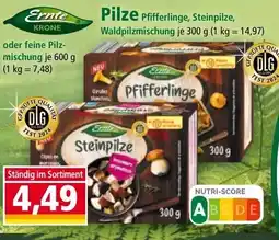 Norma Pilze Pfifferlinge, Steinpilze, Waldpilzmischung Angebot