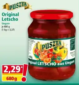 Norma Original Letscho Angebot