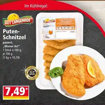 Norma Puten Schnitzel Angebot
