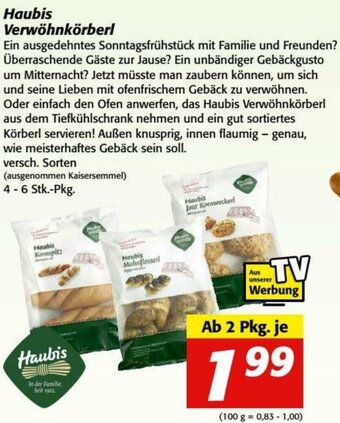 Nah&Frisch Haubis Verwöhnkörberl Angebot