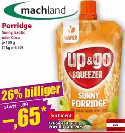 Norma Porridge Angebot