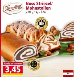 Norma Nuss Striezel Mohnstollen Angebot