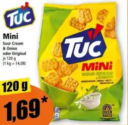 Norma Tuc mini sour cream onion Angebot