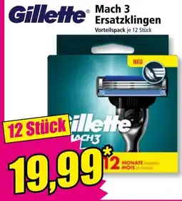 Norma Gillette Mach 3 Ersatzklingen Angebot