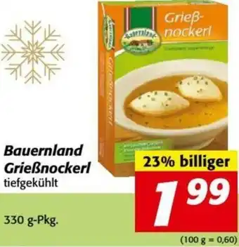 Nah&Frisch Bauernland Grießnockerl 330g Angebot