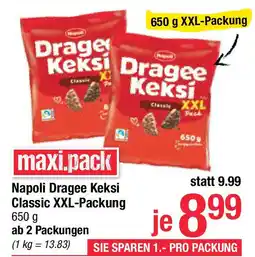 Maximarkt Napoli Dragee Keksi Classic XXL Angebot