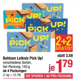 Maximarkt Bahlsen Leibniz Pick Up! verschiedene Sorten, Angebot