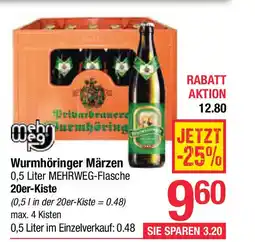 Maximarkt Wurmhöringer Märzen Angebot