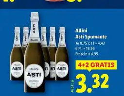 Lidl Allini asti spumante Angebot