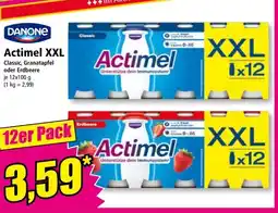 Norma Danone actimel xxl classic, granatapfel Angebot