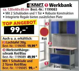 Norma Kkraft o werkbank 120 x 60 x 85 cm Angebot