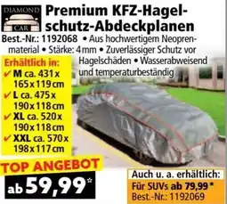 Norma Diamond premium kfz-hagel- Schutz-Abdeckplanen Angebot