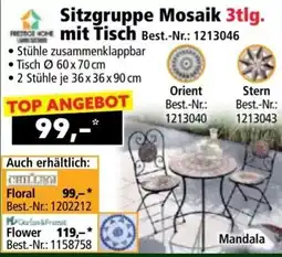 Norma Sitzgruppe mosaik 3tlg. Angebot
