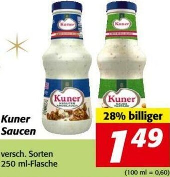 Nah&Frisch Kuner Saucen 250ml Angebot