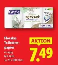 Lidl Florays Toilettenpapier Angebot