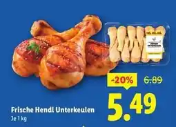 Lidl Frische Hendl Unterkeulen Angebot