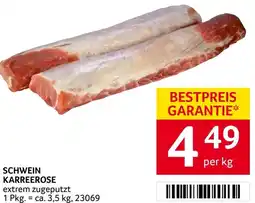 Transgourmet Schwein karreerose Angebot
