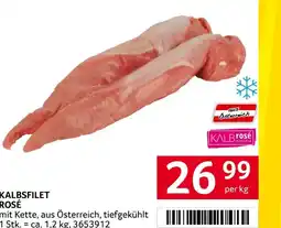 Transgourmet Kalbsfilet rosé Angebot
