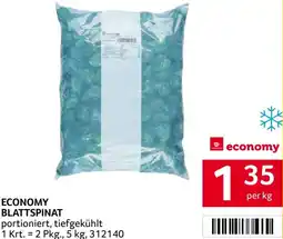 Transgourmet Economy blattspinat Angebot