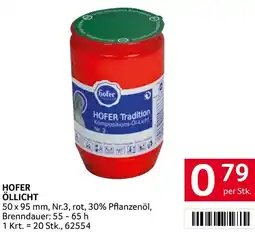Transgourmet Hofer öllicht Angebot