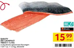 Transgourmet Quality asc lachsfilet trim d Angebot