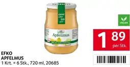 Transgourmet Efko apfelmus Angebot